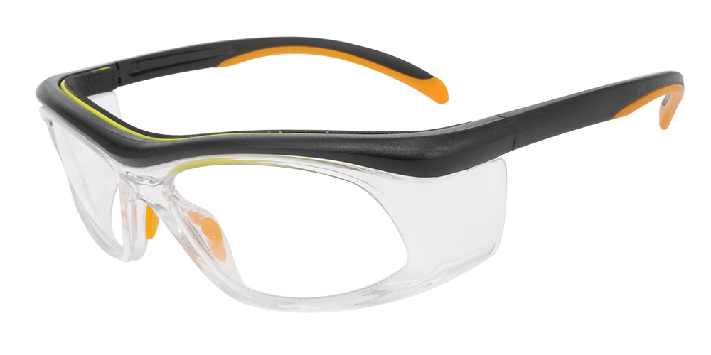 Fusion Rx Safety Goggles W1 -Unisex, Bifocal Safety Glasses 39 Dollar, Semi Rimless, Plastic