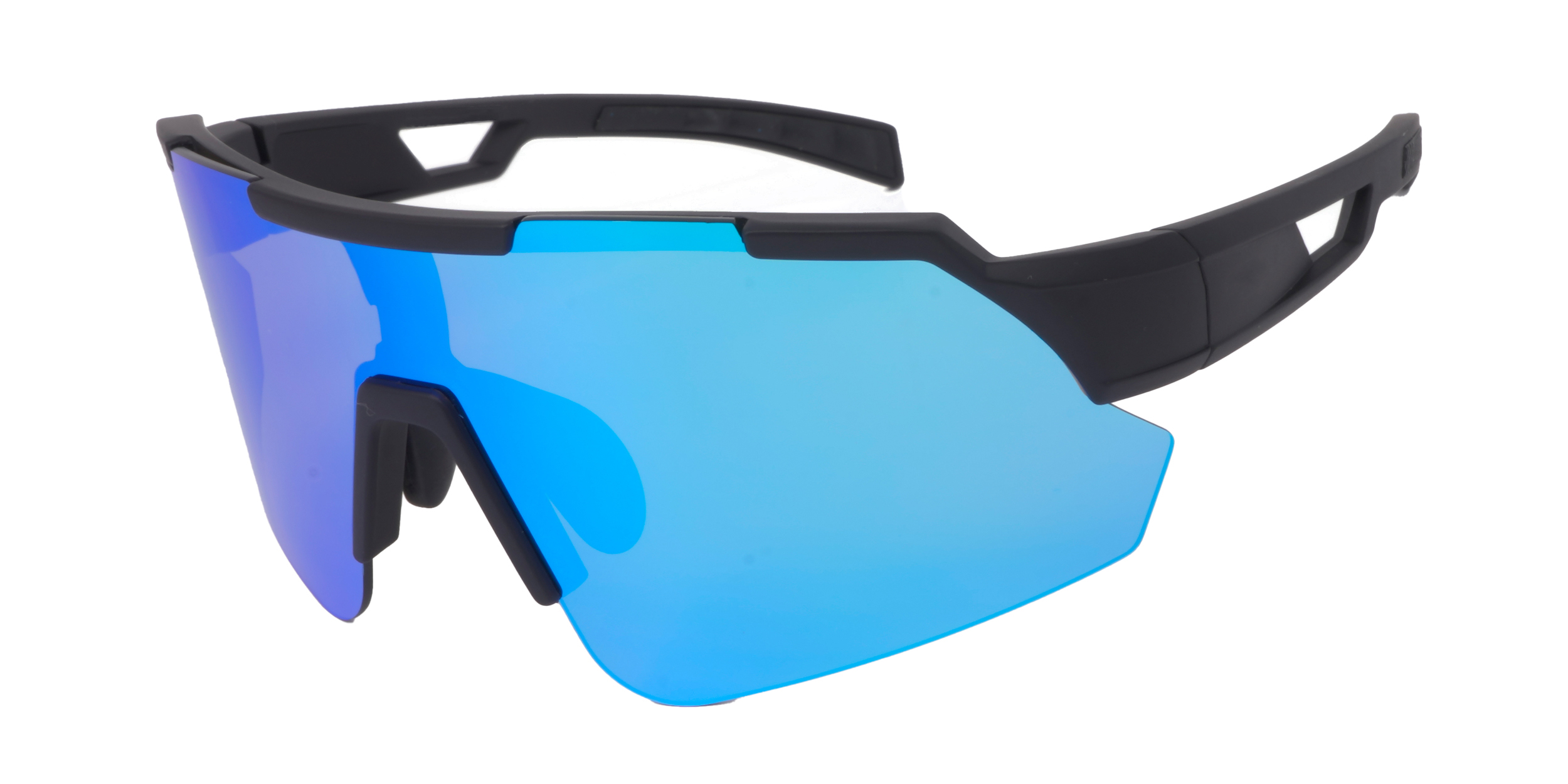 Matrix Weston Prescription Sports Glasses - Non Insert Rx Polarized or Transition Lenses - Jogging, Fishing Cycling or Motorcycle Sunglasses