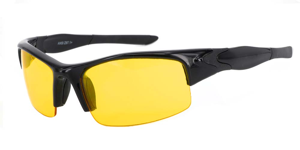 Norfork Prescription Safety Glasses Black ANSI Z87.1 Rated