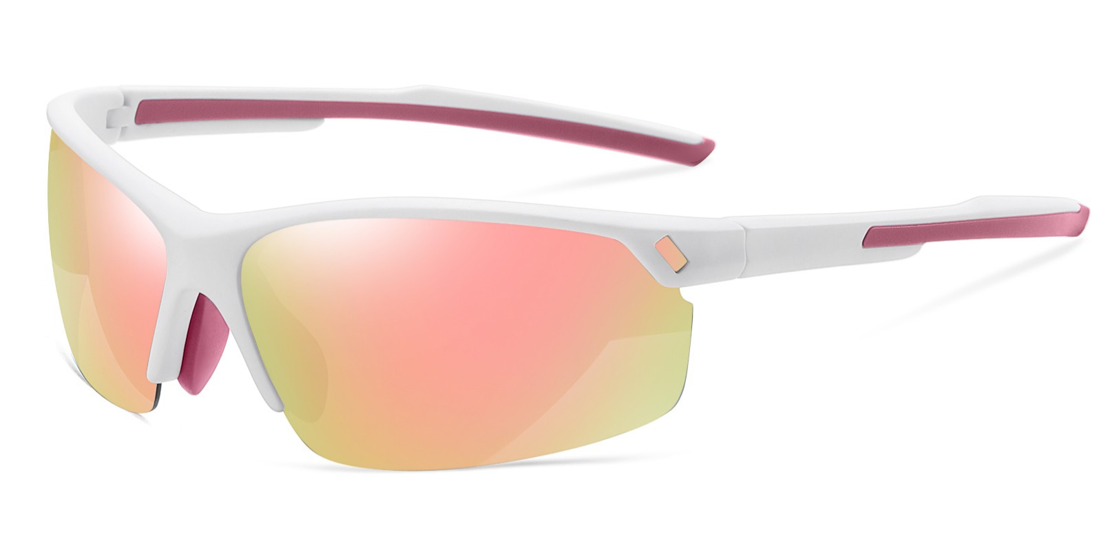 Matrix Sparks Prescription Sports Glasses Pink - ANSI Z87.1 Certified - Running, Cycling and Hunting Sunglasses