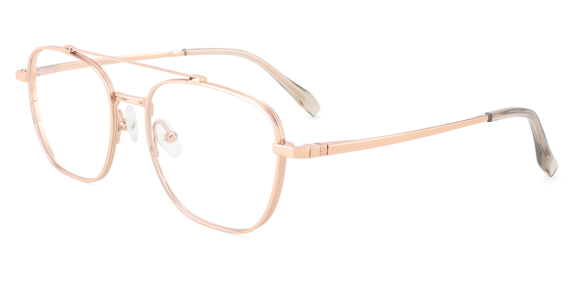 Garland Pure Titanium Prescription Eyeglasses Gold - Spring Hinge Glasses