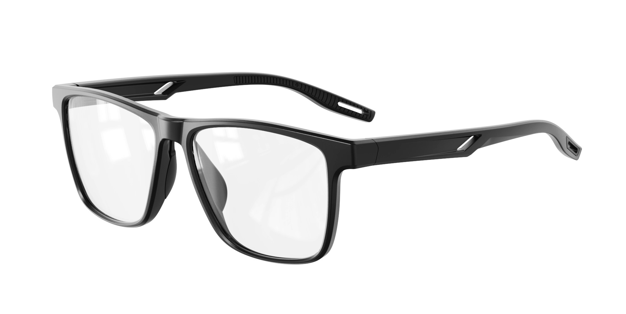 Matrix Mandalay Prescription Casual Sports Glasses Black - Jogging, Fishing, Boating and Daily Use