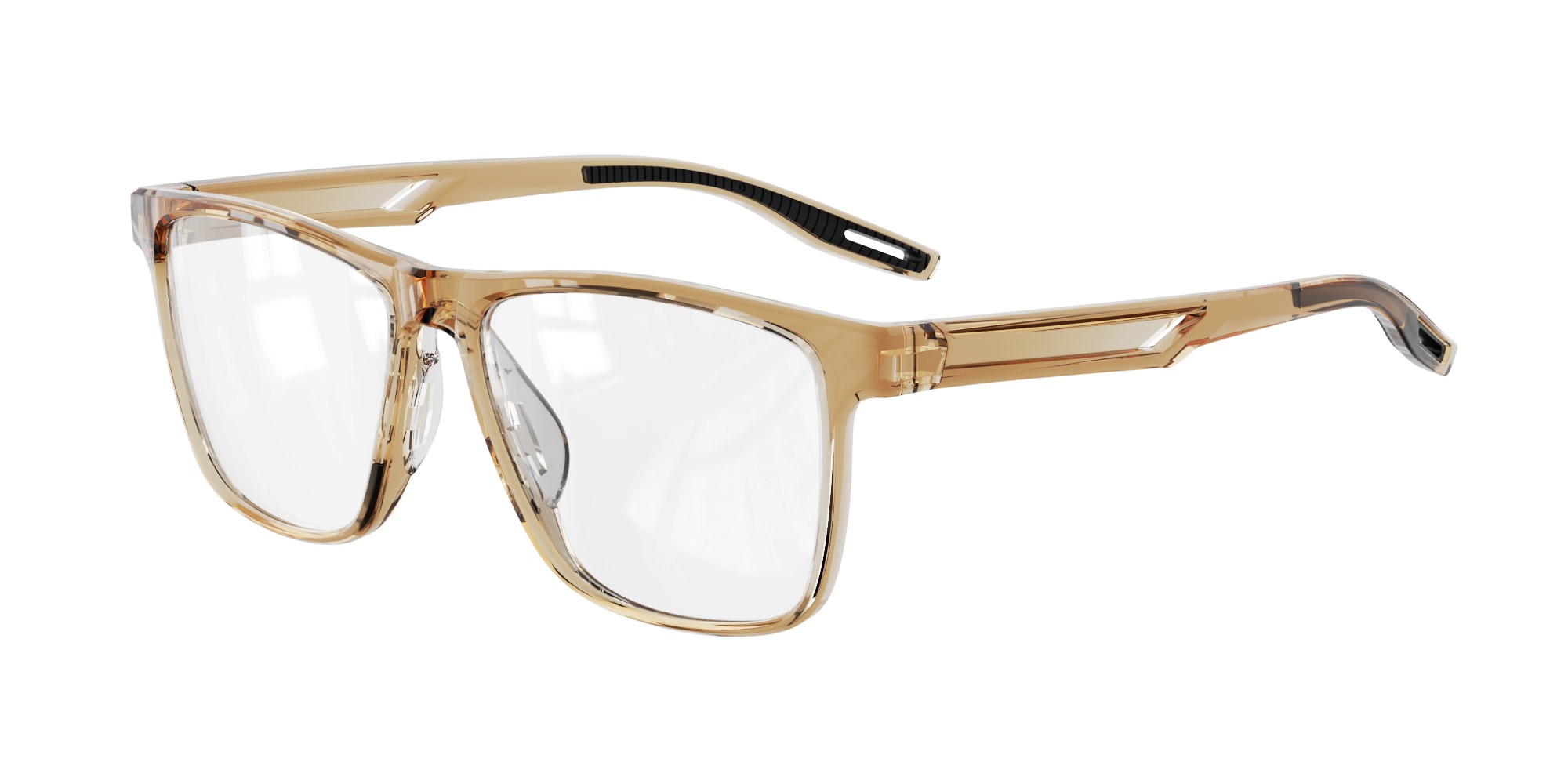 Matrix Mandalay Prescription Casual Sports Glasses Gold - Jogging, Fishing, Boating and Daily Use