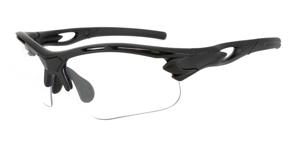 Matrix Bayshore Prescription Fashion Safety Sports Sunglasses - Rx Sports and Safety Glasses for Cycling, Jogging or Racquet Sports