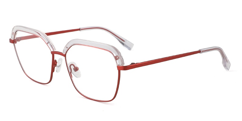 Nipomo Prescription Eyeglasses red