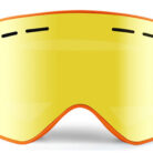 Matrix Anvik Prescription Ski and Snowboard Goggles Yellow - Dual Layer Anti Fog Lenses - Impact Resistance and UV Blocking Snow Glasses