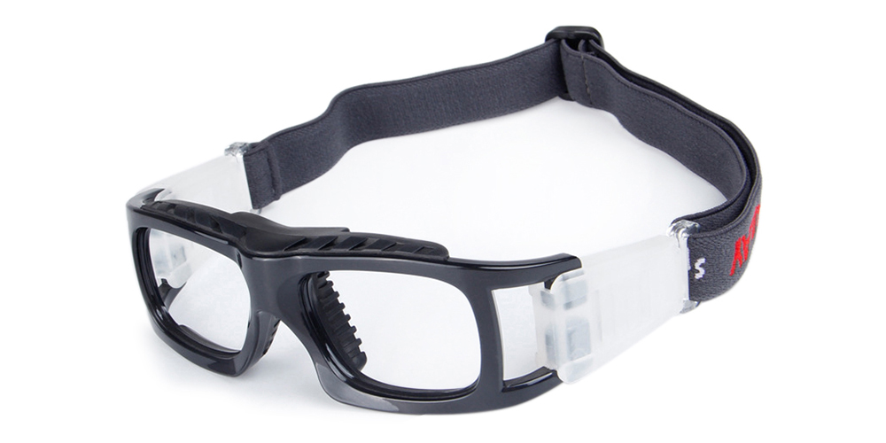 Creston Prescription Sports Goggles Black-- Baseball, Soccer, Basketball and Football Glasses