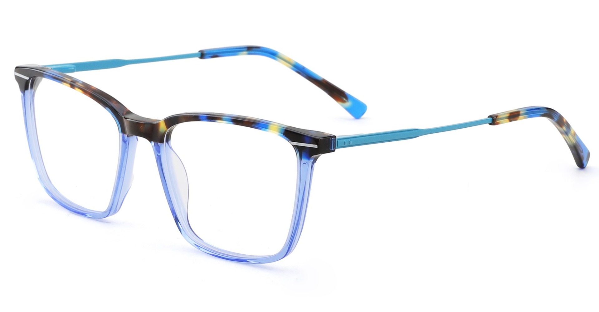 Warren Prescription Glasses Blue - Spring Hinge Eyeglasses