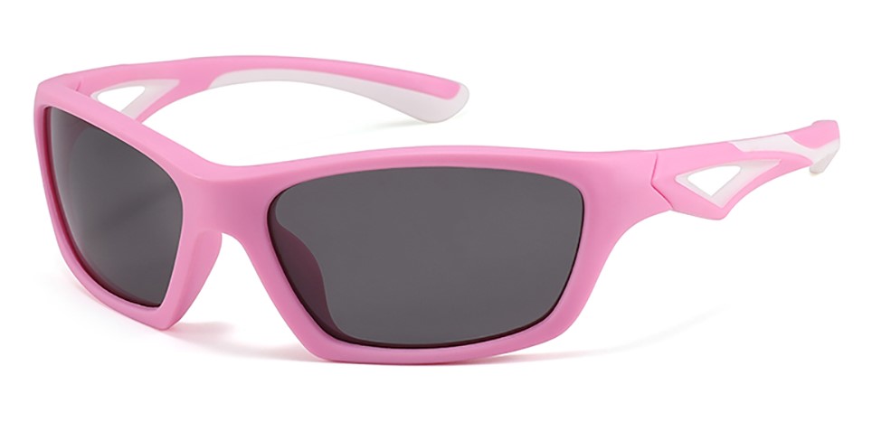 Olivia Pink Prescription Sports Goggles For Kids - Soft Gel Padding - Soccer, Football, Basketball, Baseball