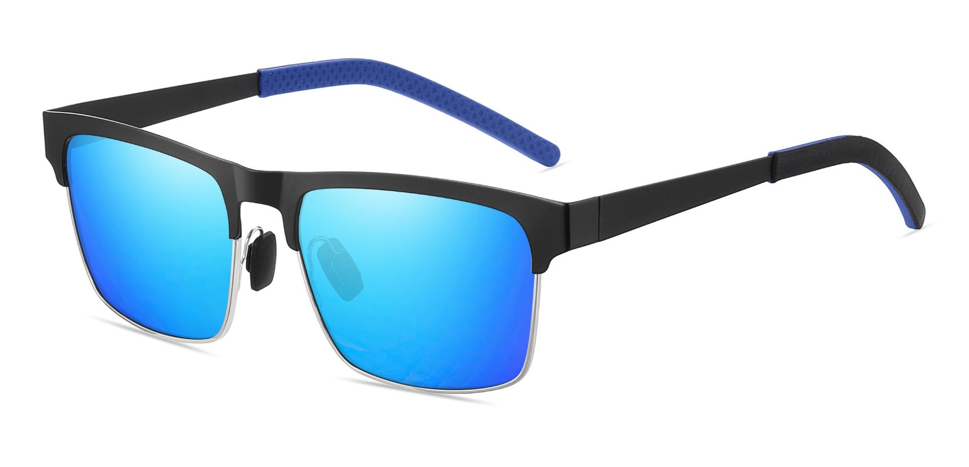 Matrix Blue Halo Prescription Sports Sunglasses -- Jogging, Cycling, Fishing and Golfing Glasses