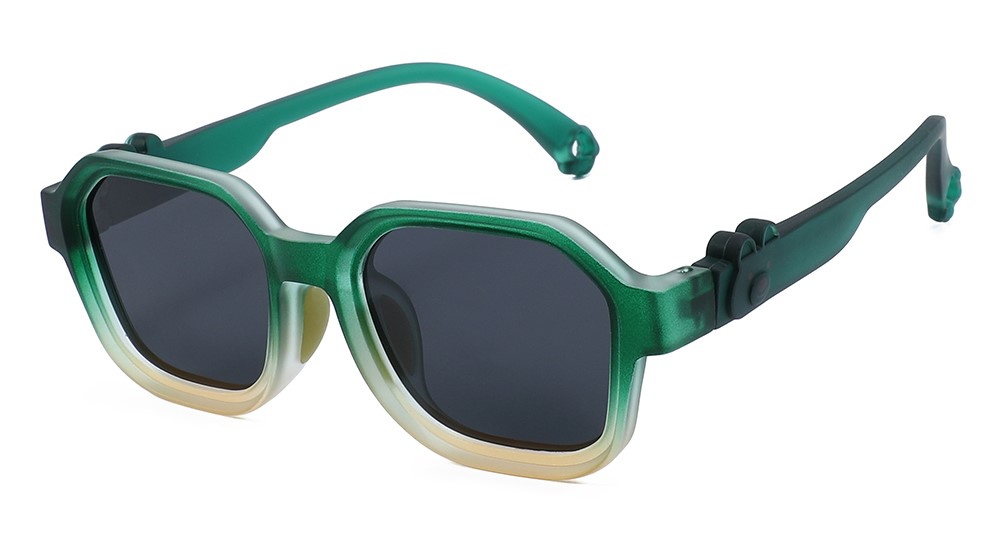 Sophia Green Prescription Sports Goggles For Kids - Bendable Impact Resistant - Youth Soccer, Football, Basketball, Baseball Glasses