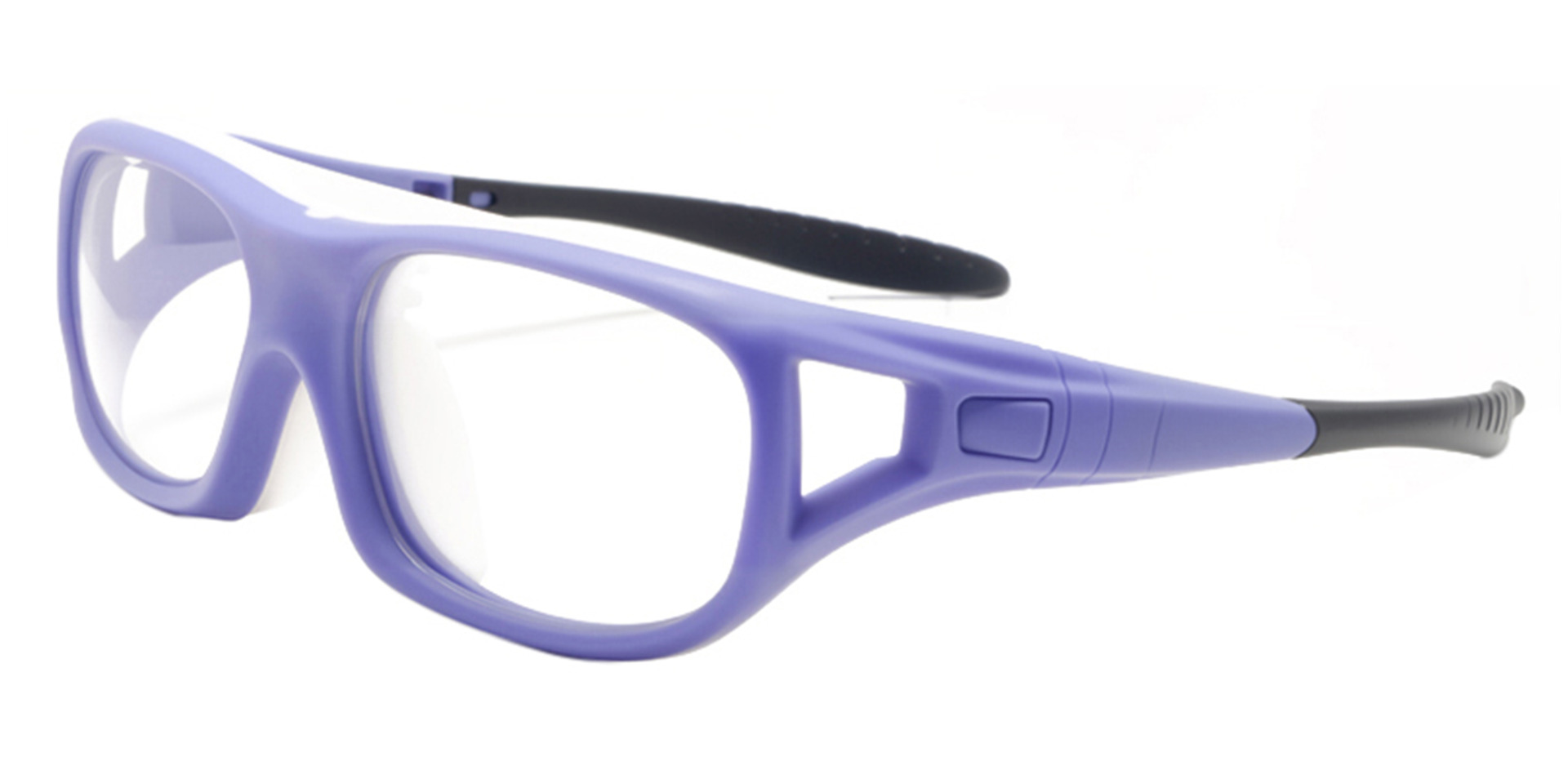 Sierra Prescription Sports Goggles Purple - Interchangeable Headband - Basketball, Football & Soccer Glasses