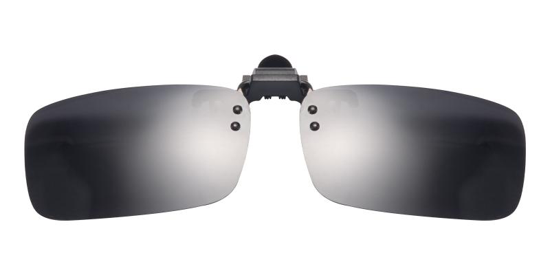 Severus Black Polarized Clip-On
