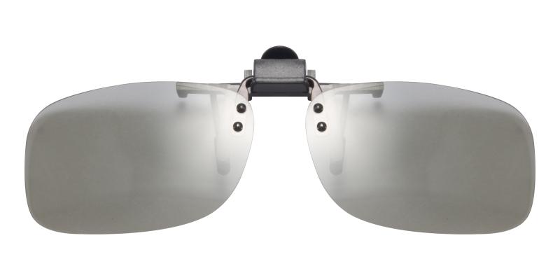Trajan Gray Polarized Clip-On